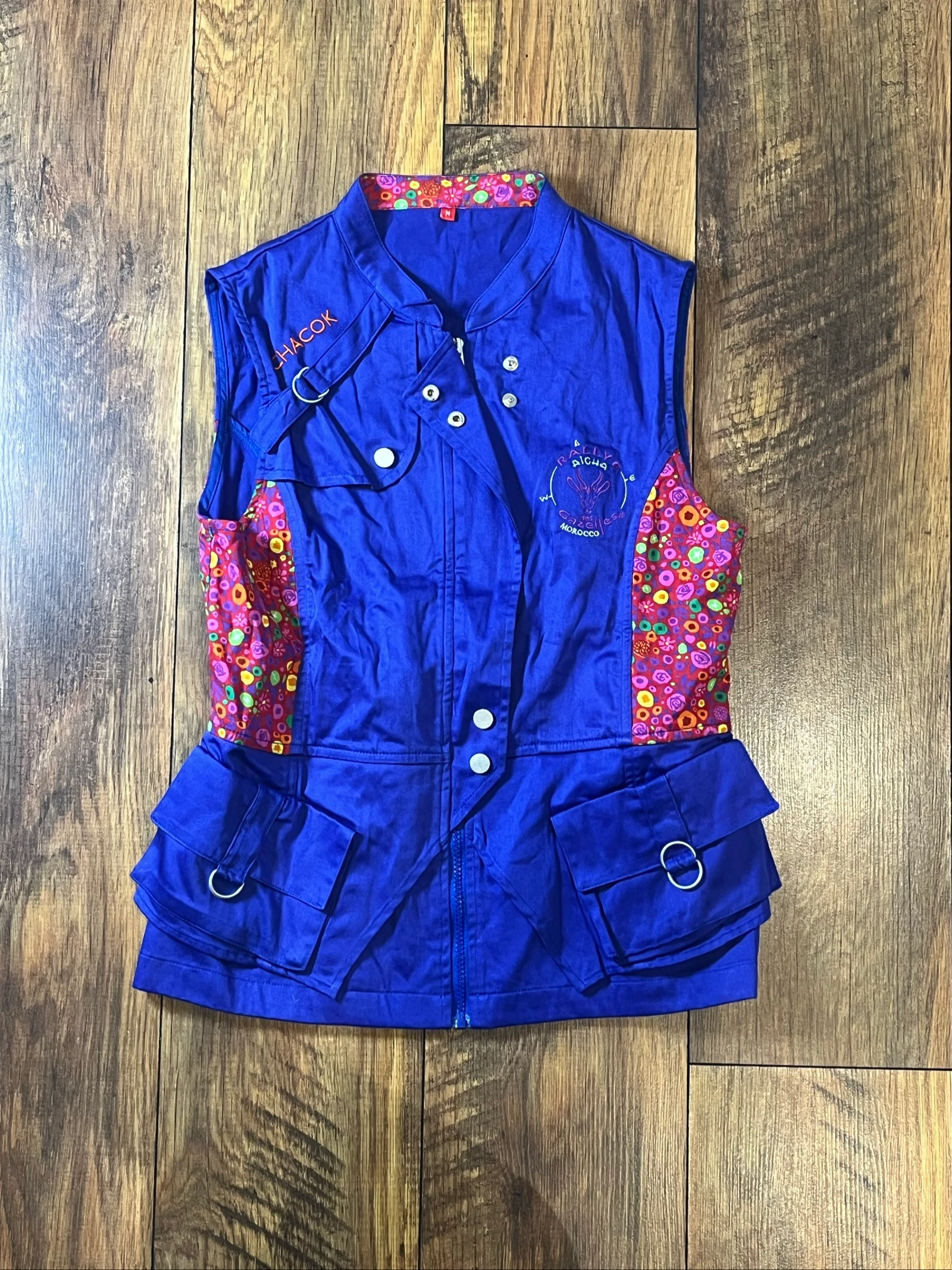 Gilet sans manches édition Rally Aïcha des Gazelles 2014 rare - Chacok - taille M - très bon état